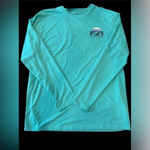 XL Men’s Hang Ten Turquoise UV Protection Shirt